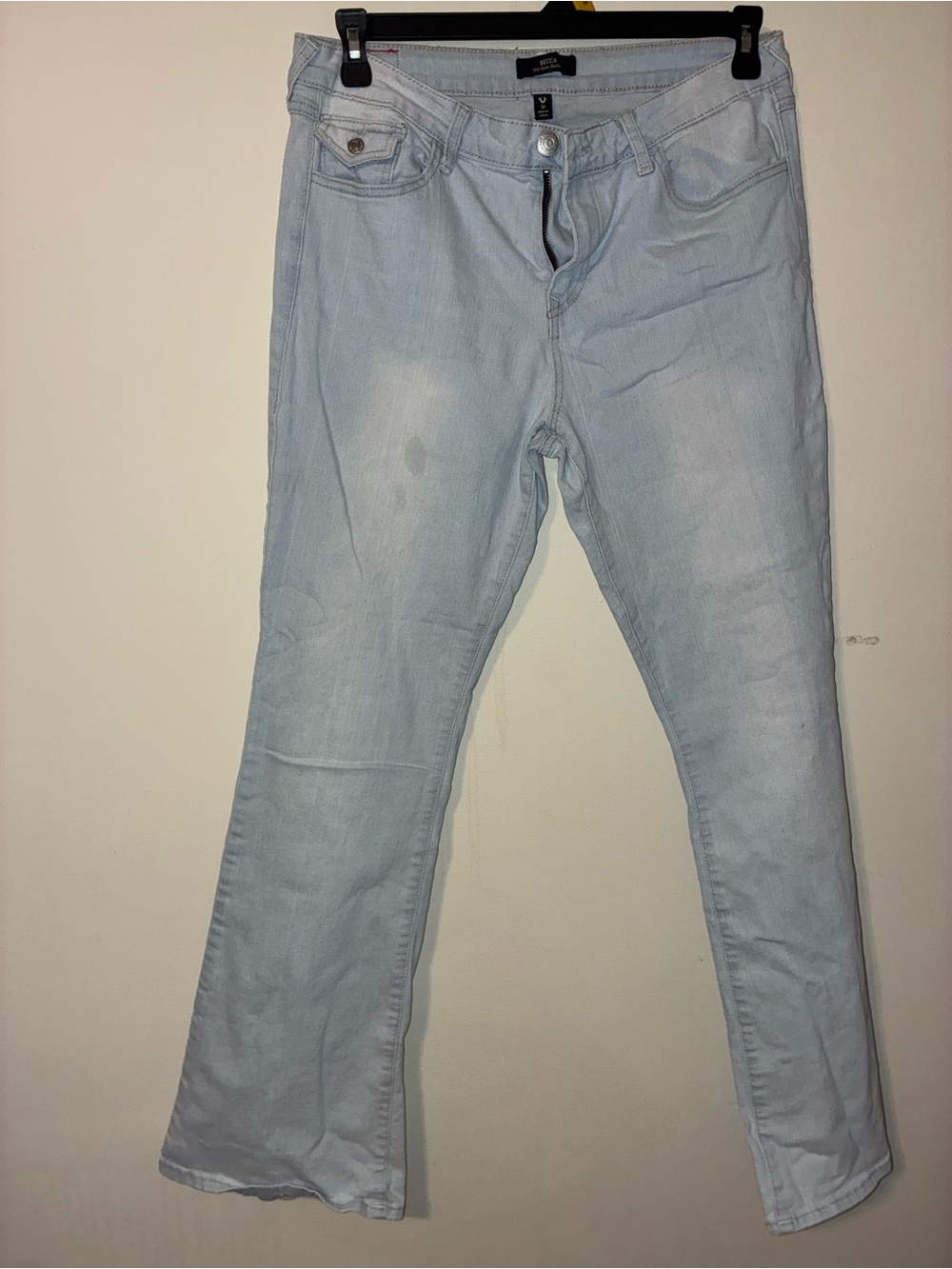 True Religion Light Blue Flared Jeans